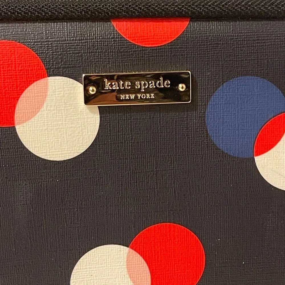 KATE SPADE New York Polka Dot Zippered Laptop Tablet Notebook Case Sleeve Cover